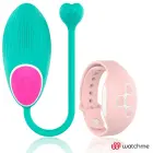 Wearwatch vibruojantis kiaušinėlis su WatchMe nuotolinio valdymo laikrodžiu – rožinė — Nuotrauka 2