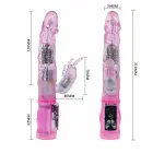 BAILE Mini Rabbit Intimate Lover кролик-вибратор – 23 см (9″) – фиолетовый — Фото 4