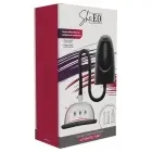 Вакуумный автоматический насос для влагалища и клитора – чёрный Фото num