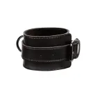 Euphoria Collection Faux Leather Handcuffs – Black — Photo 4