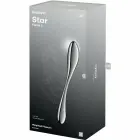 Satisfyer Star Force 3 roostevabast terasest kahepoolne dildo – 24 cm (9.4″) – hõbedane — Foto 5