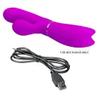 PRETTY LOVE Clitoral Vibrator with Licking Function – Pink — Photo 5