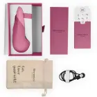 Womanizer Vibe Lay-On UltraWave Silent Model клиторальный стимулятор – 17.1 см (6.7″) – розовый — Фото 5
