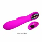 Pretty Love Barrette вибратор с двумя моторами – 21 см (8.2″) – фиолетовый — Фото 6