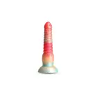 Stacked dildo – 15 cm (6″) – Sarkans — Foto 1