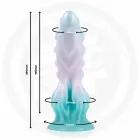 EPIC Lunara Cosmic Light Realistic Dildo – 20 cm (8″) – Blue — Photo 5