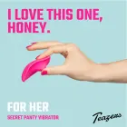 Mini Vibrator With Remote Control – 7 cm (2.75″) – Pink Photo