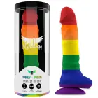 MYTHOLOGY Corey Pride intīms silikona modelis M – 18 cm – daudzkrāsains — Foto 1