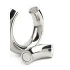 Mr. Steel Click Klak DoNut C-Ring – 50 mm – Silver — Photo 6