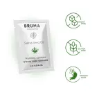 BRUMA Sativa Seed Oil согревающий интимный гель с ароматом конопли – 6 мл — Фото 4
