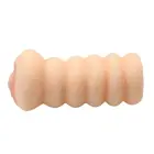 Pussy Kiss Vaginal Masturbator – 15.5 cm – Skin — Photo 3