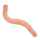 BAILE Divpusējs dildo – 37 cm (14.6″) – Miesas krāsa — Foto 3