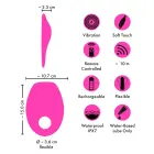 Couples Choice Grinding Cushion – Vibrators ar tālvadību Foto 13