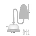 Вакуумный автоматический насос для влагалища и клитора – чёрный Фото num