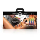 Pride rainbow drip candles for wax play – set of 3 — Photo 2