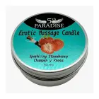 Erotic Massage Candle – Sparkling Strawberry – 30 ml — Photo 2
