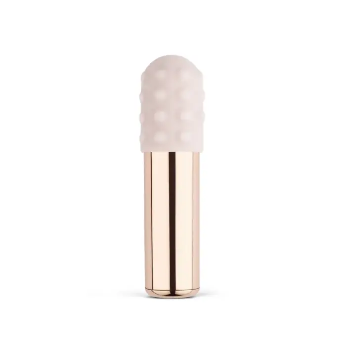 Перезаряжаемый компактный вибратор Le Wand Bullet Rose Gold – 10 см (3.9″)