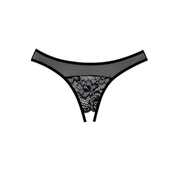 Just A Rumor avatud aluspüksid – mustad – One Size Photo