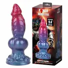 Power Monsters Eldritch Sentinel Rippled Monster Dildo – 24 cm (9.5″) – Multicolored Photo