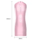 Vibrating and Pulsating Masturbation Cup – Pink — Photo 11