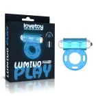 LoveToy Lumino Play Vibrating Penis Ring – glow in the dark – TPE – outer Ø 38 mm / inner Ø 19 mm — Photo 1