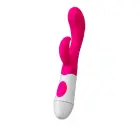 A-TOYS Nessy вибратор с клиторальным стимулятором – 20 cm – розовый — Фото 1