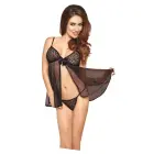Roxana krekliņš un stringi 6741 – melns – S/M — Foto 2