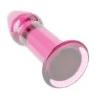 Stikla Romance Dildo – 12.7 cm (5″) – Melns Foto 5