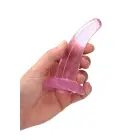 Nav reālistisks dildo ar piesūcekni – 11.5 cm (4.5″) – Rozā Foto 3