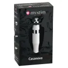 Mystim Casanova unisex elektrostimulācijas vaginālā zonde – balta Foto 2