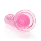 Straight Realistic Dildo with Suction Cup – 25 cm (9.8″) – Clear — Photo 4