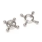Prowler RED 4-Way Adjustable Stainless Steel Nipple Clamp – Silver — Photo 1