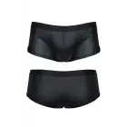 Men's Wet Look Boxer Shorts – Black – XXL — Photo 3