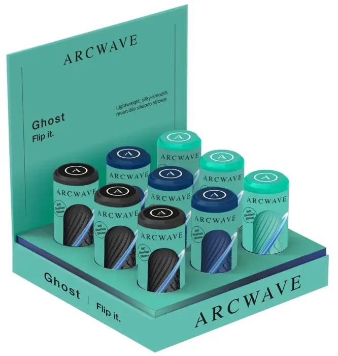 Arcwave Ghost Display Set – CleanTech Silicone, Trio Color Edition, 9 pcs