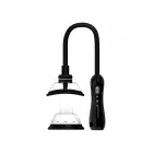 Automatic Vagina and Breast Pump with Rotating and Vibrating Tongue - Black — Фото 1