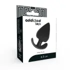 Addicted Toys Intimate kūginis analinis kištukas – 6.5 cm – Juodas — Nuotrauka 4