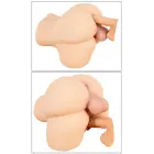 Realistixxx Deluxe Double Torso masturbatorius – kūno spalva — Nuotrauka 13