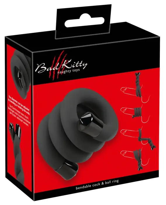 BK Bendable Cock & Ball Ring – 54 cm