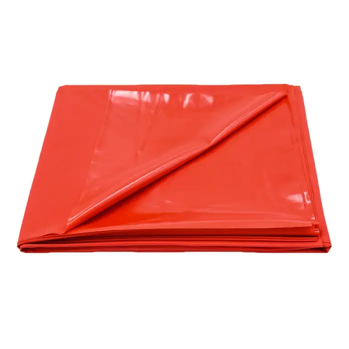 Bed Sheet Cover Red Foto 3