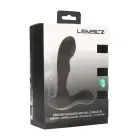 Vibrating and Tapping Silicone Prostate Massager with Ball Stimulator – 16 cm – Black — Photo 2