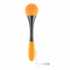 Evolved Sunflower dubultais vibrators – 22.8 cm (9″) – oranžs — Foto 4