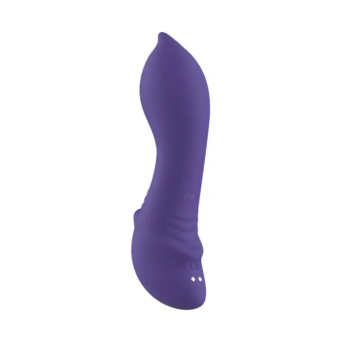 Teazers Curling Mini Vibrator – 17.4 cm (6.85″) – Midnight Violet Photo
