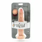 Get Real divslāņu dildo – 19 cm (7.5″) – miesas krāsa — Foto 3