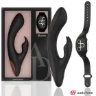 ANNE'S DESIRE Rabbit Intimate System with WATCHME Remote – 20 cm (7.8″) – Black — Photo 1