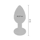 Disco Diamond Anal Plug – S – Silver — Photo 5