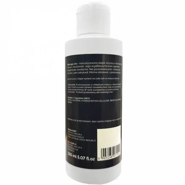 MASSAGE 2in1 sildošā masāžas eļļa un lubrikants – 150 ml Foto 2