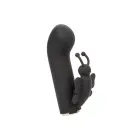 Raven Butterfly mini dubultais G-punkta vibrators – melns — Foto 1