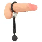 Rebel Heavy Rope Cock w Ball dzimumlocekļa gredzens ar bumbiņu – melns — Foto 6