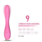 Flamingo G-punkta vibrators un klitora stimulators – 22.2 cm (8.7″) – gaiši rozā — Foto 9