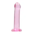 Mitterealistlik dildo iminapaga – 17 cm (7″) – Läbipaistev — Foto 5